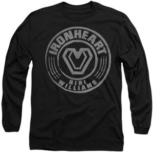 Marvel Black Panther: Wakanda Forever Ironheart Riri Williams Long Sleeve T-Shirt, Black Size: XL Black XL Marvel Black Panther: Wakanda Forever Ironheart Riri Williams Long Sleeve T-Shirt, Black Size: XL Black XL