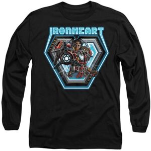 Marvel Black Panther: Wakanda Forever Ironheart Glow Long Sleeve T-Shirt, Black Size: Medium Black M Marvel Black Panther: Wakanda Forever Ironheart Glow Long Sleeve T-Shirt, Black Size: Medium Black M