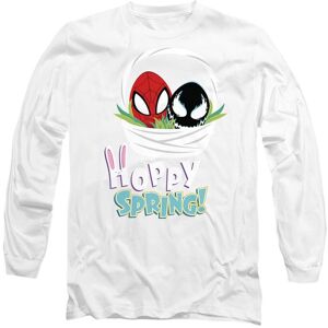 Marvel SpiderMan Hoppy Spring Long Sleeve T-Shirt, White Size: XL White XL Marvel SpiderMan Hoppy Spring Long Sleeve T-Shirt, White Size: XL White XL