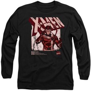 Marvel XMen Cyclops Info Long Sleeve T-Shirt, Black Size: 2XL Black 2XL Marvel XMen Cyclops Info Long Sleeve T-Shirt, Black Size: 2XL Black 2XL