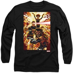 Marvel XMen Wolverine Cyclops Jean Grey Long Sleeve T-Shirt, Black Size: Large Black L Marvel XMen Wolverine Cyclops Jean Grey Long Sleeve T-Shirt, Black Size: Large Black L