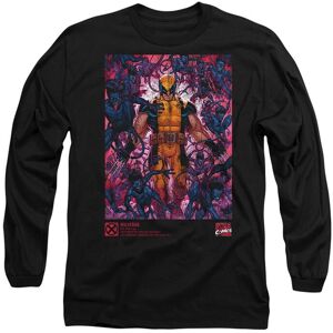 Marvel XMen Wolverine & Nightcrawler Long Sleeve T-Shirt, Black Size: Large Black L Marvel XMen Wolverine & Nightcrawler Long Sleeve T-Shirt, Black Size: Large Black L