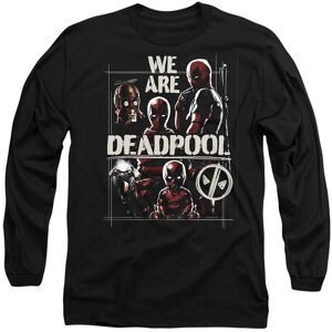 Marvel Deadpool Wolverine We Are Deadpool Long Sleeve T-Shirt, Black Size: 2XL Black 2XL Marvel Deadpool Wolverine We Are Deadpool Long Sleeve T-Shirt, Black Size: 2XL Black 2XL