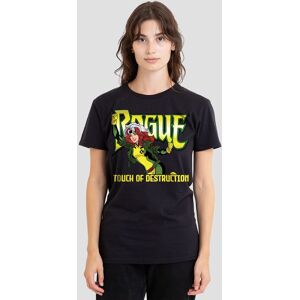Marvel Women's X-Men 97 Rogue Touch Of Destruction T-Shirt, Black Size: Small Black S Marvel Women's X-Men 97 Rogue Touch Of Destruction T-Shirt, Black Size: Small Black S