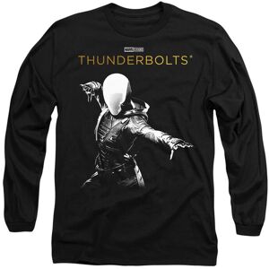 Marvel Thunderbolts Ghost Highlight Long Sleeve T-Shirt, Black Size: 2XL Black 2XL Marvel Thunderbolts Ghost Highlight Long Sleeve T-Shirt, Black Size: 2XL Black 2XL
