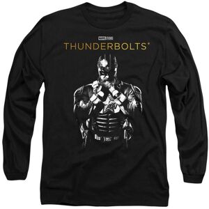 Marvel Thunderbolts Red Guardian Highlight Long Sleeve T-Shirt, Black Size: XL Black XL Marvel Thunderbolts Red Guardian Highlight Long Sleeve T-Shirt, Black Size: XL Black XL
