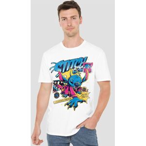 Disney Lilo & Stitch 626 Comic T-Shirt, White Size: 2XL White 2XL Disney Lilo & Stitch 626 Comic T-Shirt, White Size: 2XL White 2XL