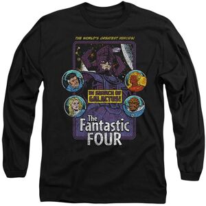 Marvel Fantastic Four In Search Of Galactus Long Sleeve T-Shirt, Black Size: Large Black L Marvel Fantastic Four In Search Of Galactus Long Sleeve T-Shirt, Black Size: Large Black L