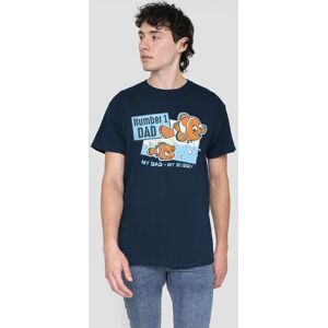 Disney Finding Nemo Pixar Finding Nemo Number 1 Dad Marlin T-Shirt, Navy Size: 2XL Navy 2XL Disney Finding Nemo Pixar Finding Nemo Number 1 Dad Marlin T-Shirt, Navy Size: 2XL Navy 2XL