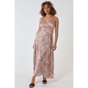 Blue Vanilla Women's Strappy Wrap Over Maxi Dress in Tan Size: 10 Tan 10 Blue Vanilla Women's Strappy Wrap Over Maxi Dress in Tan Size: 10 Tan 10
