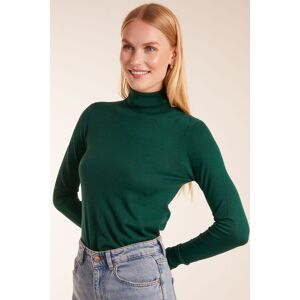 Blue Vanilla Women's Roll Neck Jumper in Jade Size: 2XL Jade 2XL Blue Vanilla Women's Roll Neck Jumper in Jade Size: 2XL Jade 2XL