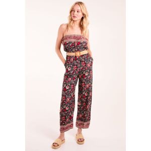 Blue Vanilla Women's Belted Bandeau Jumpsuit in Red Size: 10 Red 10 Blue Vanilla Women's Belted Bandeau Jumpsuit in Red Size: 10 Red 10