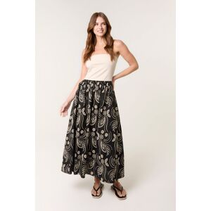 Blue Vanilla Women's Black Embroidered Bandeau 2 In 1 Dress Black One Size Blue Vanilla Women's Black Embroidered Bandeau 2 In 1 Dress Black One Size