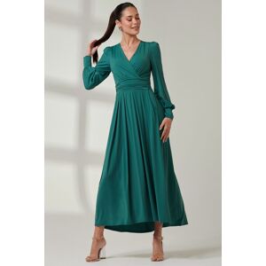 Jolie Moi Women's Long Sleeve Super Soft Jersey Maxi Dress in Light Green Size: 12 Light Green 12 Jolie Moi Women's Long Sleeve Super Soft Jersey Maxi Dress in Light Green Size: 12 Light Green 12