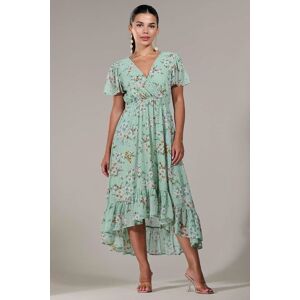 Jolie Moi Women's Petite High-Low Midaxi Dress in Light Green Size: 6 Light Green 6 Jolie Moi Women's Petite High-Low Midaxi Dress in Light Green Size: 6 Light Green 6