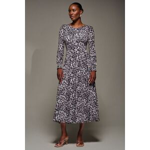 Jolie Moi Women's Jersey Belted Long Sleeve Maxi Dress in Pink Size: 8 Pink 8 Jolie Moi Women's Jersey Belted Long Sleeve Maxi Dress in Pink Size: 8 Pink 8