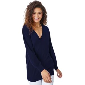 Roman Women's V-Neck Stretch Jumper in Navy Size: 18 Navy 18 Roman Women's V-Neck Stretch Jumper in Navy Size: 18 Navy 18