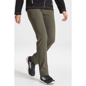 Craghoppers Women's Stretch Kiwi Pro Agile Walking Trousers in Khaki Size: 16R Khaki 16R Craghoppers Women's Stretch Kiwi Pro Agile Walking Trousers in Khaki Size: 16R Khaki 16R