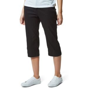 Craghoppers Women's Kiwi Pro Anti-Insect Cropped Trousers in Black Size: 8 Black 8 Craghoppers Women's Kiwi Pro Anti-Insect Cropped Trousers in Black Size: 8 Black 8