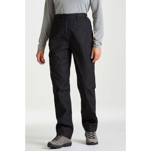 Craghoppers Women's 'Expert Kiwi' Trousers in Black Size: 14R Black 14R Craghoppers Women's 'Expert Kiwi' Trousers in Black Size: 14R Black 14R