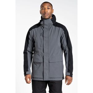 Craghoppers Unisex 'Expert Kiwi Pro' Stretch Waterproof Long Jacket in Grey Size: XS Grey XS Craghoppers Unisex 'Expert Kiwi Pro' Stretch Waterproof Long Jacket in Grey Size: XS Grey XS