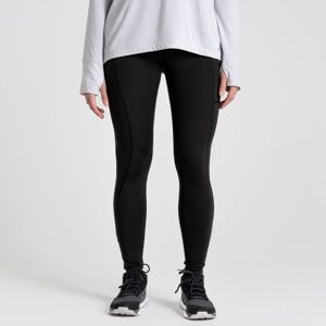 Craghoppers Women's 'Kiwi Pro' Walking Leggings in Black Size: 16 Black 16 Craghoppers Women's 'Kiwi Pro' Walking Leggings in Black Size: 16 Black 16