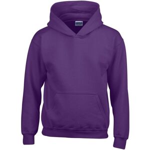 Gildan Heavy Blend Hooded Sweatshirt Top Hoodie in Purple Size: Medium Purple M Gildan Heavy Blend Hooded Sweatshirt Top Hoodie in Purple Size: Medium Purple M