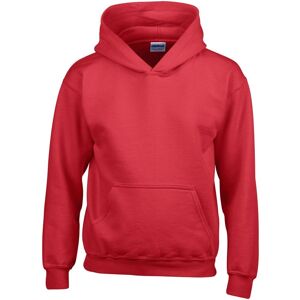 Gildan Heavy Blend Hooded Sweatshirt Top Hoodie in Red Size: XL Red XL Gildan Heavy Blend Hooded Sweatshirt Top Hoodie in Red Size: XL Red XL