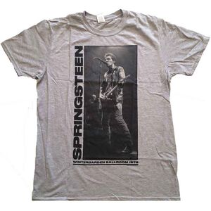 Bruce Springsteen Wintergarden Photo T-Shirt in Grey Size: XL Grey XL Bruce Springsteen Wintergarden Photo T-Shirt in Grey Size: XL Grey XL