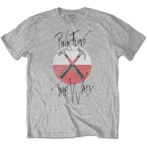 Pink Floyd The Wall Faded Hammers T-Shirt in Grey Size: XL Grey XL Pink Floyd The Wall Faded Hammers T-Shirt in Grey Size: XL Grey XL