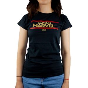 Marvel Women's Short Sleeved T-Shirt (Adult Black) in Black Size: Large Black L Marvel Women's Short Sleeved T-Shirt (Adult Black) in Black Size: Large Black L