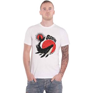 Gojira Whale Band Logo T-Shirt in White Size: Large White L Gojira Whale Band Logo T-Shirt in White Size: Large White L