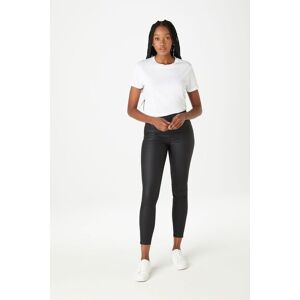 Urban Bliss Women's Coated Jegging in Black Size: 8 Black 8 Urban Bliss Women's Coated Jegging in Black Size: 8 Black 8