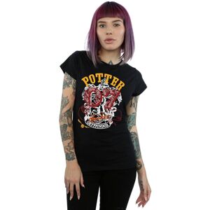 Harry Potter Women's Gryffindor Seeker Cotton T-Shirt in Black Size: Medium Black M Harry Potter Women's Gryffindor Seeker Cotton T-Shirt in Black Size: Medium Black M