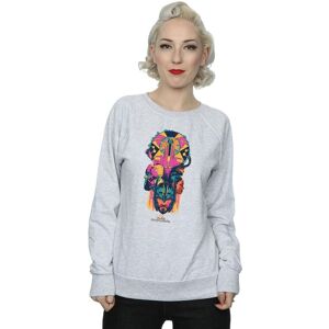 Marvel Women's Thor Ragnarok Character Totem Sweatshirt in Grey Size: Small Grey S Marvel Women's Thor Ragnarok Character Totem Sweatshirt in Grey Size: Small Grey S