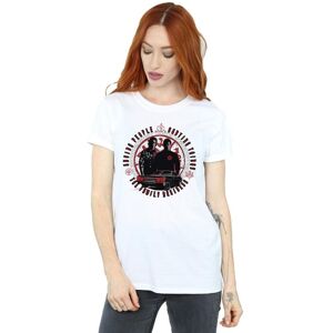 Supernatural Women's Family Business Cotton Boyfriend T-Shirt in White Size: Small White S Supernatural Women's Family Business Cotton Boyfriend T-Shirt in White Size: Small White S