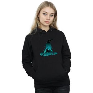 Harry Potter Women's Hogwarts Silhouette Hoodie in Black Size: Large Black L Harry Potter Women's Hogwarts Silhouette Hoodie in Black Size: Large Black L
