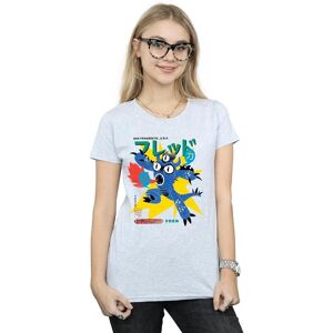 Disney Women's Big Hero 6 Fred Ultimate Kaiju Cotton T-Shirt in Grey Size: Small Grey S Disney Women's Big Hero 6 Fred Ultimate Kaiju Cotton T-Shirt in Grey Size: Small Grey S