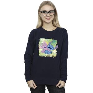 Disney Women's Lilo & Stitch St Patrick´s Day Clover Sweatshirt in Navy Size: 2XL Navy 2XL Disney Women's Lilo & Stitch St Patrick´s Day Clover Sweatshirt in Navy Size: 2XL Navy 2XL