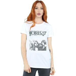 Pink Floyd Women's Julia Dream Summer 86 Cotton Boyfriend T-Shirt in White Size: XL White XL Pink Floyd Women's Julia Dream Summer 86 Cotton Boyfriend T-Shirt in White Size: XL White XL
