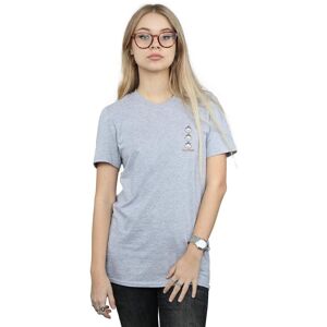 Disney Women's Aristocats Marie Breast Print Cotton Boyfriend T-Shirt in Grey Size: 3XL Grey 3XL Disney Women's Aristocats Marie Breast Print Cotton Boyfriend T-Shirt in Grey Size: 3XL Grey 3XL