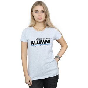Harry Potter Women's Hogwarts Alumni Ravenclaw Cotton T-Shirt in Grey Size: Medium Grey M Harry Potter Women's Hogwarts Alumni Ravenclaw Cotton T-Shirt in Grey Size: Medium Grey M