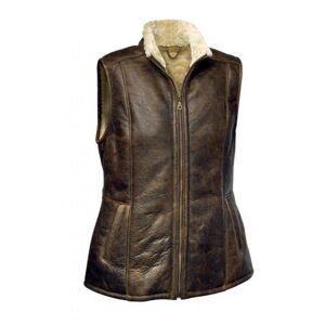Eastern Counties Leather Women's Gilly Sheepskin Gilet in Chocolate Size: 16 Chocolate 16 Eastern Counties Leather Women's Gilly Sheepskin Gilet in Chocolate Size: 16 Chocolate 16