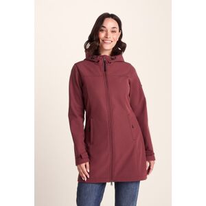 TOG24 Women's 'Keld' Softshell Long Jacket in Burgundy Size: 12 Burgundy 12 TOG24 Women's 'Keld' Softshell Long Jacket in Burgundy Size: 12 Burgundy 12