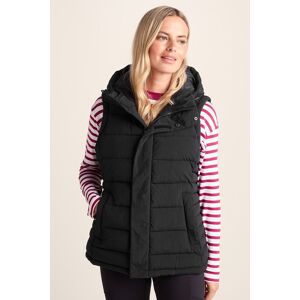 TOG24 Women's 'Wyness' Padded Gilet in Black Size: 16 Black 16 TOG24 Women's 'Wyness' Padded Gilet in Black Size: 16 Black 16