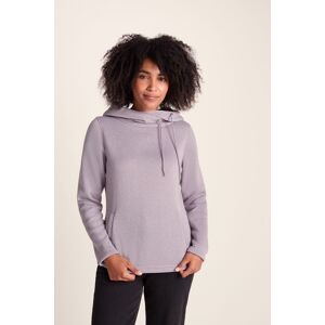 TOG24 Women's 'Acer' Oversized Supersoft Knitlook Fleece Hoody in Pale Lilac Size: 24 Pale Lilac 24 TOG24 Women's 'Acer' Oversized Supersoft Knitlook Fleece Hoody in Pale Lilac Size: 24 Pale Lilac 24