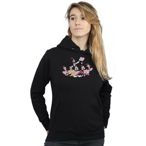 Disney Women's Mickey Mouse Love Friends Hoodie in Black Size: XL Black XL Disney Women's Mickey Mouse Love Friends Hoodie in Black Size: XL Black XL