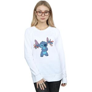 Disney Women's Lilo & Stitch Little Devils Sweatshirt in White Size: XL White XL Disney Women's Lilo & Stitch Little Devils Sweatshirt in White Size: XL White XL