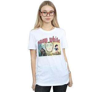 Disney Women's Snow White & Queen Grimhilde Cotton Boyfriend T-Shirt Size: 3XL White 3XL Disney Women's Snow White & Queen Grimhilde Cotton Boyfriend T-Shirt Size: 3XL White 3XL