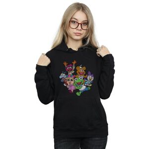 Disney Women's The Muppets Muppet Babies Colour Group Hoodie in Black Size: Small Black S Disney Women's The Muppets Muppet Babies Colour Group Hoodie in Black Size: Small Black S